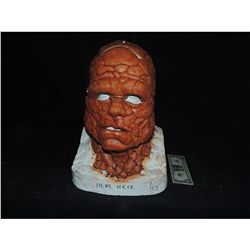 FANTASTIC 4 THING SCREEN USED HERO FULL HEAD WITH FACE ON MICHAEL CHIKLIS LIFE CAST 2