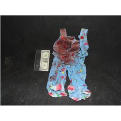 SEED OF CHUCKY BLOODY PANTS FROM VERY FIRST SIDESHOW DOLL PRODUCED