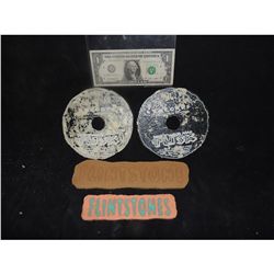 THE FLINTSTONES DRIFTWOOD MAC ROCK CDs AND NAMEPLATES