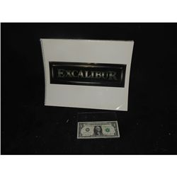 EXCALIBER WORLD PREMIERE PROGRAM PHOTO BOOK