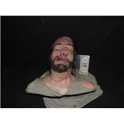 MUTANT TOXIC ZOMBIE HEAD BUST
