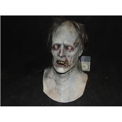 ROTTEN ZOMBIE OOAK PROTOTYPE FULL HEAD MASK WITH HAIR