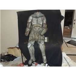 ALIEN MUTANT WARRIOR FULL BODY COSTUME SUIT WITH LIGHTS
