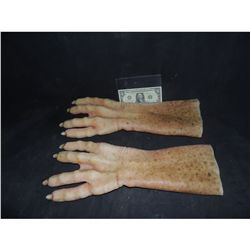 BEDTIME STORIES SCREEN USED WEARABLE SILICONE MONSTER ARM GLOVES