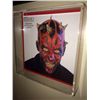 Image 1 : STAR WARS THE PHANTOM MENACE DARTH MAUL HORNS USED IN PUBLICITY TOUR
