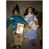 Image 2 : WIZARD OF OZ RARE VINTAGE DOLLS COMPLETE SET WITH TAGS