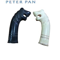 PETER PAN NOODLES SWORD HANDLES LOT OF 2