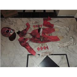 MIGHTY MORPHIN POWER RANGERS SCREEN USED PINK RANGER SUIT FROM PILOT COMPLETE