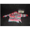 Image 1 : SEED OF CHUCKY SCREEN WORN BLOODY PUPPET SWEATER FROM ACE HIT SHOT