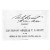 Image 1 : ULYSSES S. GRANT SIGNATURE