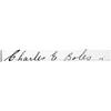 Image 1 : CHARLES E. "BLACK BART" BOLES SIGNATURE