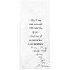 ALBERT DE SALVO SIGNED GREETING CARD