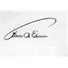Image 1 : THOMAS A. EDISON SIGNATURE