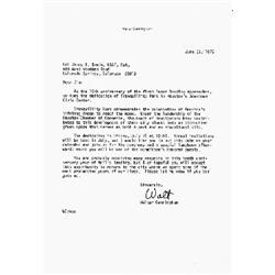 WALTER CUNNINGHAM T.L.S.