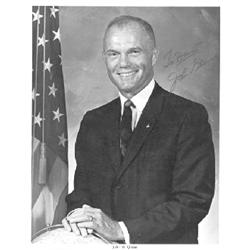 JOHN GLENN SIGNED PHOTO