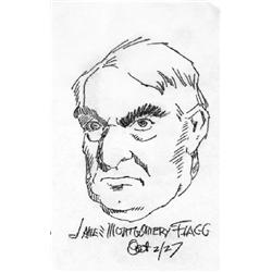 JAMES MONTGOMERY FLAGG DRAWING