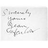 Image 1 : JEAN HARLOW SIGNATURE