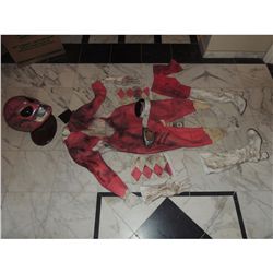 MIGHTY MORPHIN POWER RANGERS SCREEN USED PINK RANGER SUIT FROM PILOT COMPLETE