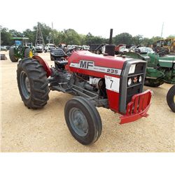 MASSEY FURGUSON 35 FARM TRACTOR, S/N 9A209942, 3 PTH, PTO, 14.9X24