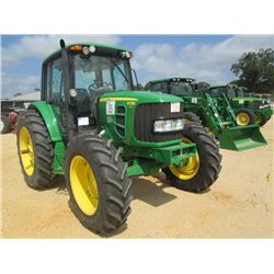JOHN DEERE 6330 PREMIUM MFWD FARM TRACTOR, S/N 685697 (11 YR) 105 HP, 16 SPEED POWER QUAD, 3 REMOTES