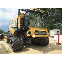 LEXION 575R 4X4 COMBINE, S/N 57801116, CAT C9 ENGINE, TRACK DRIVE W/REAR WHEEL ASSIST, ECAB W /AIR, 