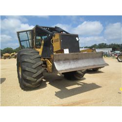 TIGERCAT 630D GRAPPLE SKIDDER, S/N 6303175, (11 YR) DUAL ARCH, ECAB W/ AIR, 35.5L-32 TIRES, METER RE