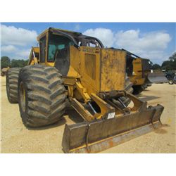 TIGERCAT 630C GRAPPLE SKIDDER, S/N 6302272, DUAL ARCH, WINCH, ECAB W/ AIR, METER READING 9,088 HRS