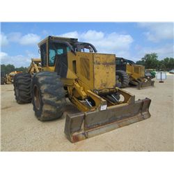 TIGERCAT 630C GRAPPLE SKIDDER, S/N 6302157, (04 YR) DUAL ARCH, WINCH, ECAB W/ AIR, 305L32 TIRES