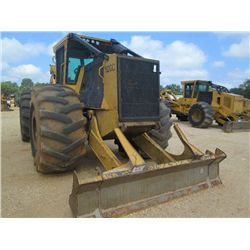 TIGERCAT 620C GRAPPLE SKIDDER, S/N 6201293 (08 YR) DUAL ARCH, WINCH, ECAB W/ AIR, 35.5L32 TIRES, MET