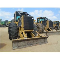 TIGERCAT 620C GRAPPLE SKIDDER, S/N 6201237 (08 YR) DUAL ARCH, WINCH, ECAB W/AIR, 30.5L-32 TIRES