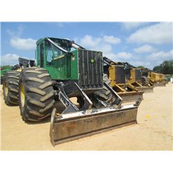 JOHN DEERE 748H GRAPPLE SKIDDER, S/N 634979 (11 YR) DUAL ARCH, WINCH, ECAB W/ AIR, 35.5L32 TIRES, ME