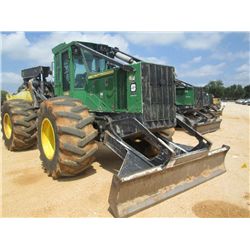 JOHN DEERE 648H GRAPPLE SKIDDER, S/N 633955 (11 YR) DUAL ARCH, WINCH, ECAB W/ AIR, 30.5L32 TIRES, ME