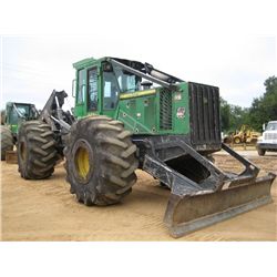 JOHN DEERE 648H GRAPPLE SKIDDER, S/N 631352 (10 YR) DUAL ARCH, WINCH, ECAB W/ AIR, 30.5L-32 TIRES, M