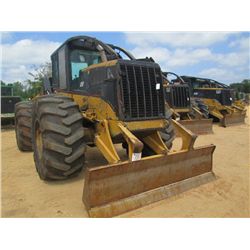CAT 525B GRAPPLE SKIDDER, A/N 3K202093 (06 YR) SINGLE ARCH, WINCH, ECAB W/ AIR, 30.5L-32, METER READ