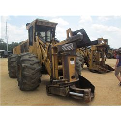 TIGERCAT 724D FELLER BUNCHER, S/N 7240486, SHEAR HEAD, ECAB W/AIR, 28L-26 TIRES