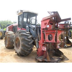 PRENTICE 2470 FELLER BUNCHER, S/N PB19454, 20" SH-48 SAW HEAD, ECAB W/AIR, 28L26 TIRES