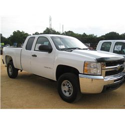 2008 CHEVROLET 2500HD CREW CAB PICKUP, S/N 1GCHC29K98E154585, V8, GAS, A/T, ODOMETER READING 207,104