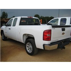 2007 CHEVROLET SILVERADO CREW CAB PICKUP, S/N 1GCEC19C67Z598455, V8, GAS, A/T, ODOMETER READING 170,