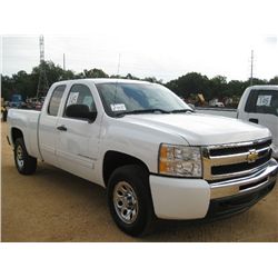 2009 CHEVROLET SILVERADO PICKUP, S/N 1GCEC29C59Z158154, V8 GAS, A/T, ODOMETER READING 175,538 MI