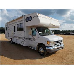 1999 COACHMAN LEP305 MOTOR HOME, S/N 1FDXE40S4WHB77679, 30' ON FORD CHASSIS, V10 GAS ENG, A/T, P/S, 