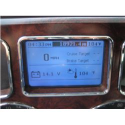 2014 MACK GU713 TRI-AXLE DUMP, S/N 1M2AX09C8EM019517, 425HP MACK MP8 ENG, ALLISON A/T, 44K REARS, 18