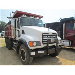 2003 MACK CV713 T/A DUMP, S/N 1M2AG12C83M007350, 300 HP MACK ENG, ALLISON A/T, 44K REARS, 14K FRONT,