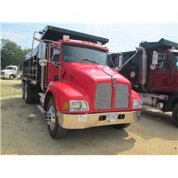2004 KENWORTH T300 T/A DUMP, S/N 2NKMLD9X94M052606, 10 SPD TRANS, 40K REARS, 14,000K FRONT, ENGINE B