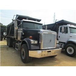 2000 FREIGHTLINER TRI-AXLE DUMP, S/N 1FVFFXYB6YL552546, CAT DIESEL ENG, 8LL SPD TRANS, 46K REARS, 18