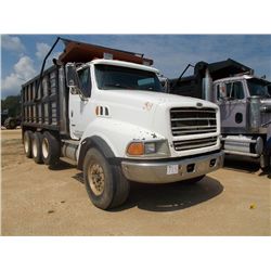 1999 STERLING TRI-AXLE DUMP, S/N 2FZFWEB0XAA36561, CAT DIESEL ENG, 9 SPD TRANS, 46K REARS, 18K FRONT