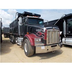 1996 KENWORTH TRI-AXLE DUMP, S/N 1NKDLB0X4TJ718620, CAT DIESEL ENG, 10 SPD, 44K REARS, 18K FRONT, EN