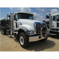 2014 MACK GU713 T/A ROLLOFF, S/N 1M2AX04CXEM019073, 405 HP MACK MP7 ENG, ALLISON A/T, 44K REARS, 18K