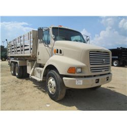 1999 STERLING T/A LIFT TRUCK, S/N 2FZXMJBB6XAB43644, CAT 3126, 8 SPD, 40K REARS, STINAR HLF-2550 LIF