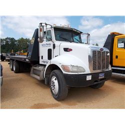 2005 PETERBUILT 335 T/A ROLLBACK TRUCK, S/N 2NPLLZPX75M871215, CUMMINS DIESEL ENG, 10 SPD TRANS, 40K