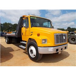 2000 FREIGHTLINER FL70 S/A ROLLBACK TRUCK, S/N 1FY6HFBA3YHG52268, CUMMINS DIESEL ENG, 6 SPD TRANS, 2